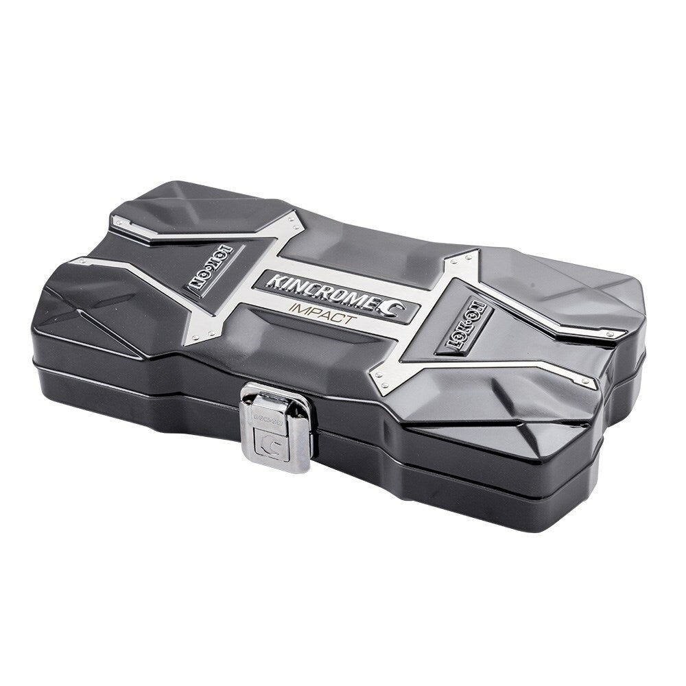 KINCROME LOK-ON Deep Impact Socket Set 12 Piece 3/8" Drive - Metric K27078