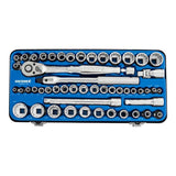 Kincrome Socket Set 52 PIECE 1/4 & 3/8" DRIVE - METRIC & IMPERIAL K28016