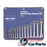 Kincrome 15 piece Reverse Gear Spanner Metric K3015