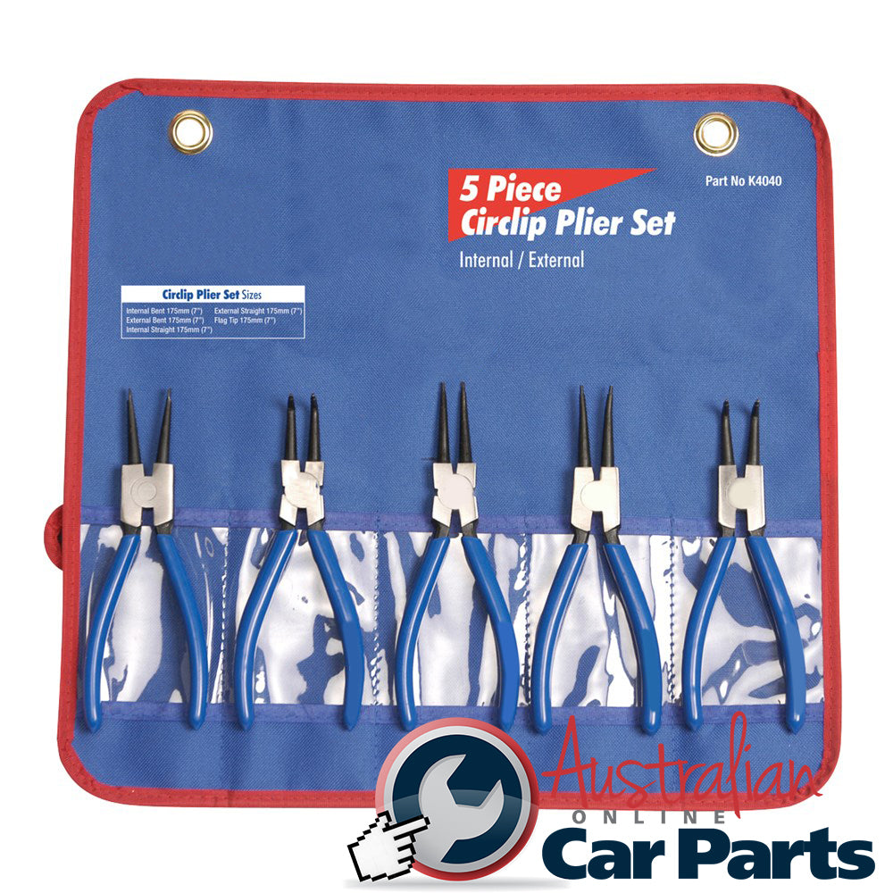 5Piece CIRCLIP PLIER SET K4040