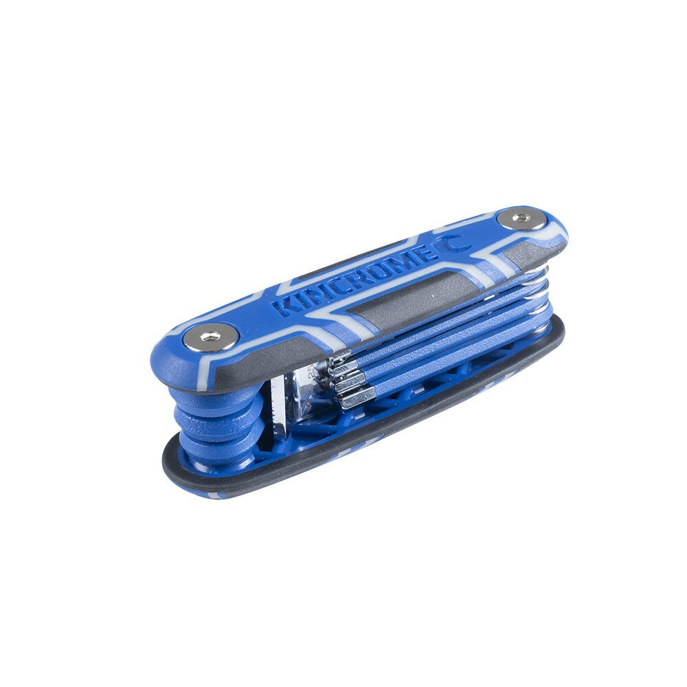 KINCROME Folding Hex Key Set 8 Piece Metric K5390