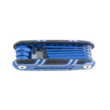 KINCROME Folding Hex Key Set 8 Piece Metric K5390