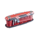 KINCROME Folding Hex Key Set 8 Piece Imperial K5391
