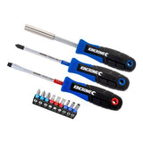 Kincrome Screwdriver & Bit Set 12 Piece TorqueMaster  K5516