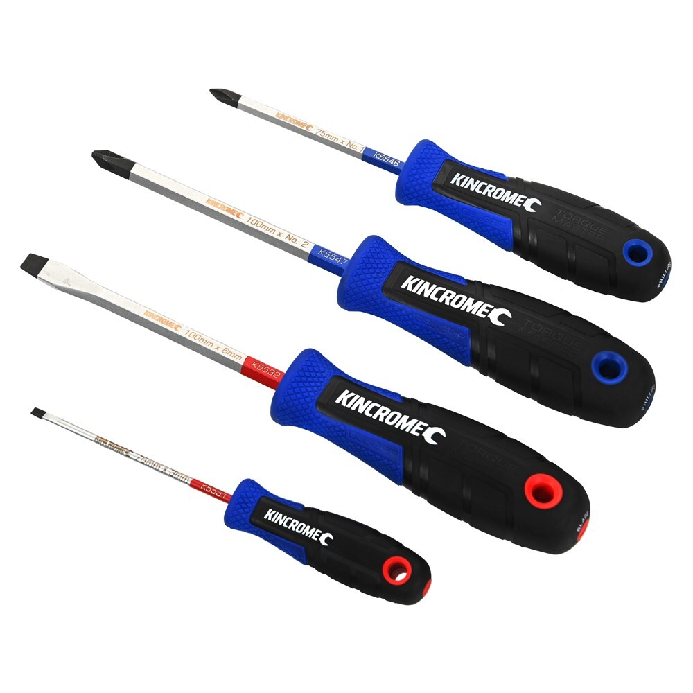 Kincrome Screwdriver Set 4 Piece TorqueMaster  K5517