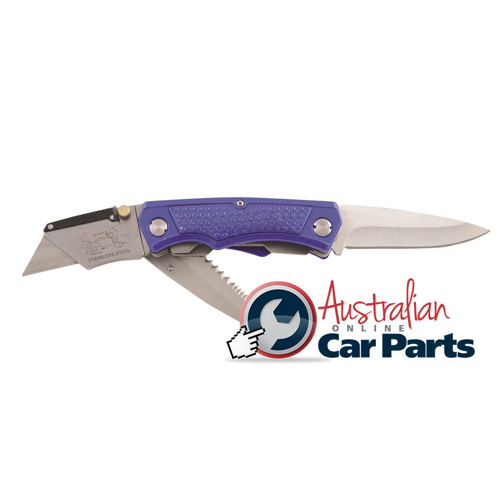KINCROME Folding Utility Knife Tri Blade K6101