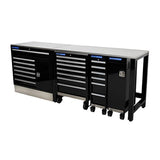 Kincrome Trade Centre Pro Workshop Set 5 piece 20 Drawer Tool Box and Bench K7375