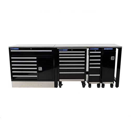 Kincrome Trade Centre Pro Workshop Set 5 piece 20 Drawer Tool Box and Bench K7375