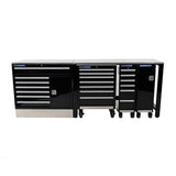 Kincrome Trade Centre Pro Workshop Set 5 piece 20 Drawer Tool Box and Bench K7375