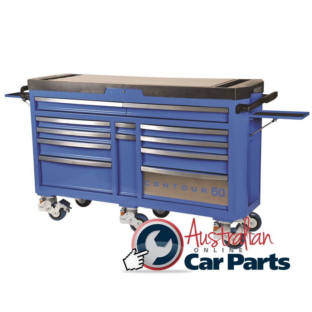 KINCROME CONTOUR 60 Superwide Tool Trolley 12 Drawer K7860