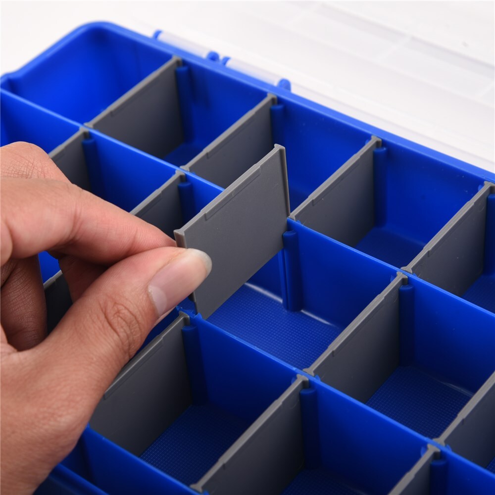 KINCROME Plastic Organiser Small parts Box 245mm (10") K7910
