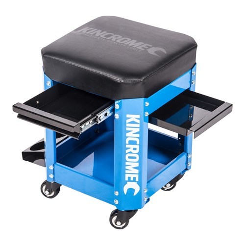 KINCROME CREEPER W/STATION STOOL BLUE K8114