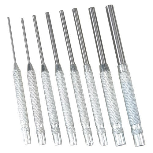Finkal Pin Punch Set Long Series 8 Piece LPS108