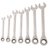 Gear Wrench Spanner 7 Piece Set METRIC Supatool S030005