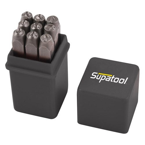 Supatool Number Stamp Set 9 Piece S9019