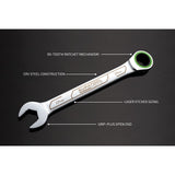 KINCROME Single Way Gear Spanner Set 8 Piece Metric STP3100