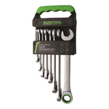 KINCROME Single Way Gear Spanner Set 8 Piece Metric STP3100