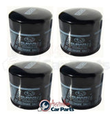 Genuine Oil filter x4 suitable for Subaru Liberty Outback Impreza Forester EJ Eng 15208AA100
