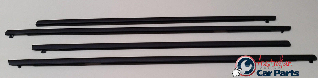 Outer Door weatherstrips & Turret Black mould kit suits VE VF Holden Commodore Sedan New Genuine