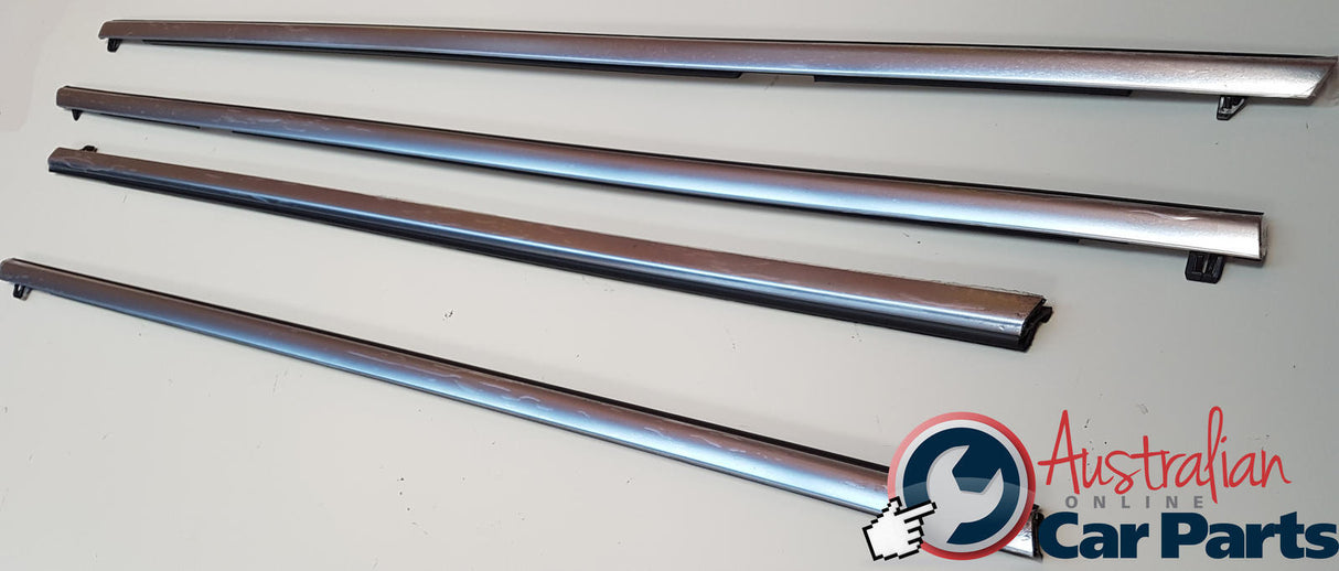 Chrome Door Window Belt Mould Set Genuine suits Holden Caprice WM WN Statesman
