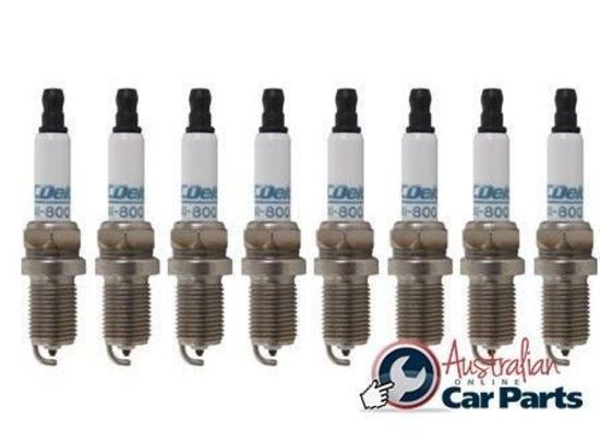 Spark Plugs Platinum x8 ACDelco for Commodore VT VX VY VZ VE LS1 LS2 V8 GM160 000km