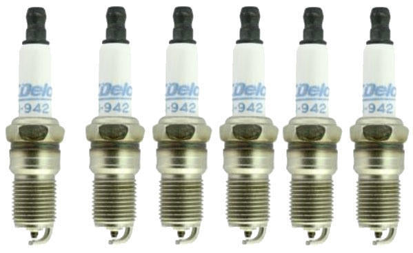 Spark Plugs 6 Pack Acdelco Double Platinum 41942 Commodore 3.8 V6 VR VS VT VX VY