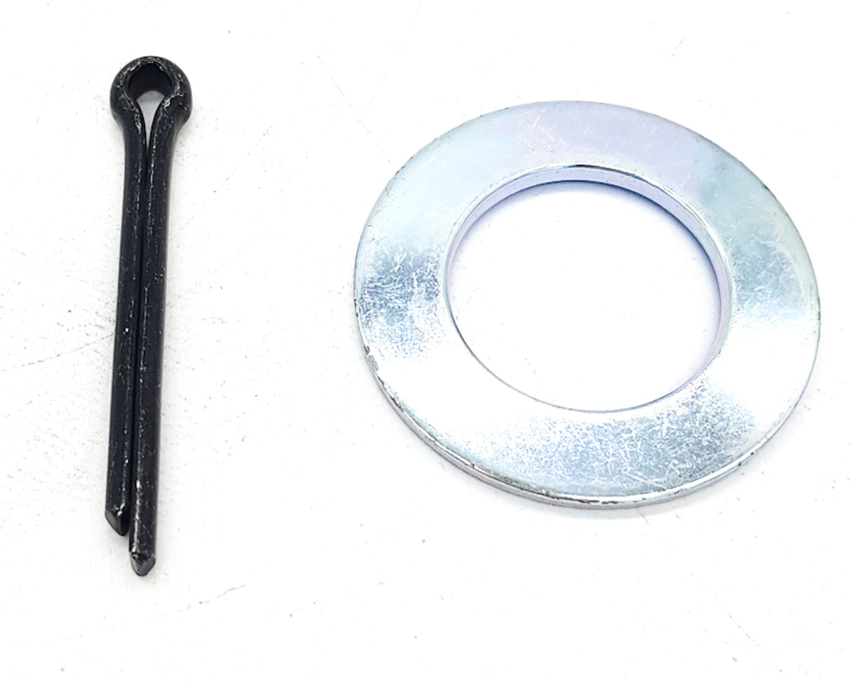 Axle Nut Washer & Spilt Pin Pair Kit 40037-1CA0A 00921-5402A for Nissan