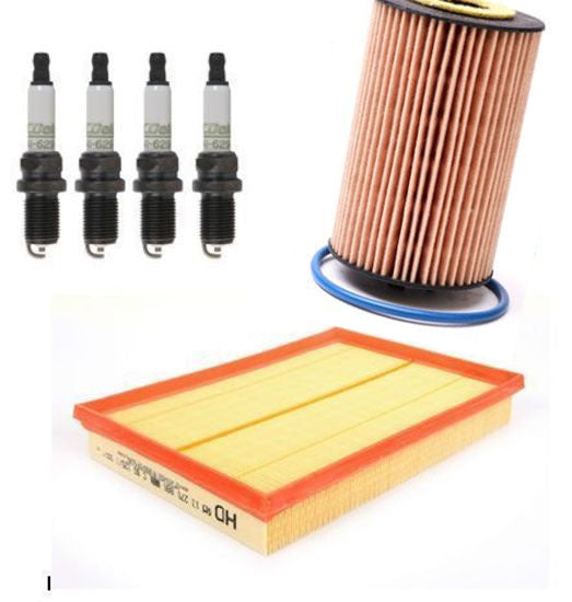 Air Oil filter Spark Plug Service Kit ACDelco suitable for HOLDEN Barina TM 2011-2017