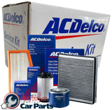 Oil Air Cabin Filters & Spark Plugs Service Kit for Holden Commodore VF V8 6.0l 6.2l