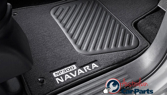 Front & Rear Genuine Nissan Carpet mat Set for Navara D23