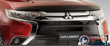 Tinted Bonnet & Clear Headlamp Protector Combo suitable for Mitsubishi Outlander ZK 2015- Genuine New
