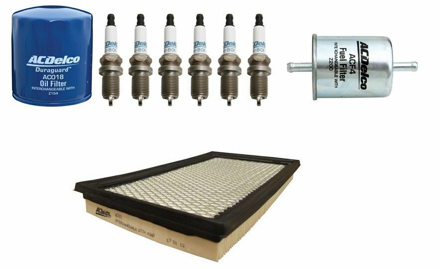 Air Fuel Oil Spark Plugs Service Kit ACDelco suitable for Commodore VN VP VR VS V6 HOLDEN GM