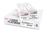 Platinum Spark Plug  NGK PLFR5A-11 Pack Of 6 for Nissan Navara Pathfinder 4.0l Murano Skyline