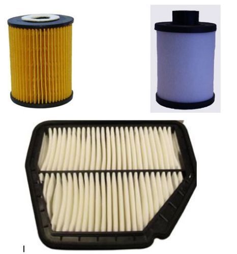 SERVICE KIT DIESEL OIL AIR FUEL FILTERS ACDelco suitable for HOLDEN CRUZE 2.0l JG JH 2009-