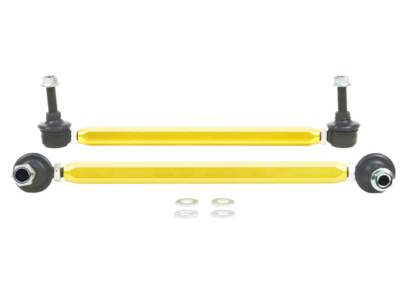 Sway Bar Link Kit Heavy Duty Adj Steel Ball Whiteline KLC140-295