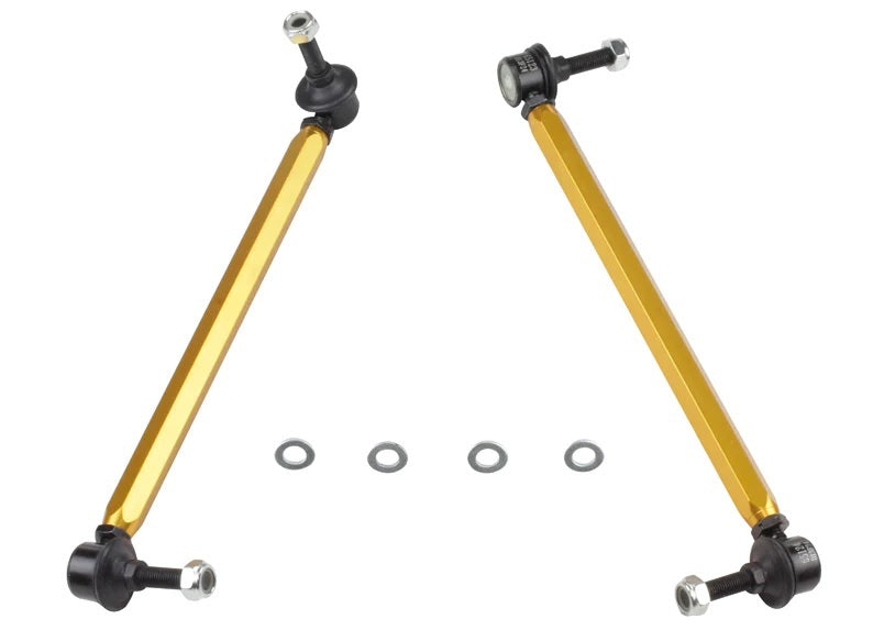 Sway Bar Link Kit Heavy Duty Adj Steel Ball Whiteline KLC176