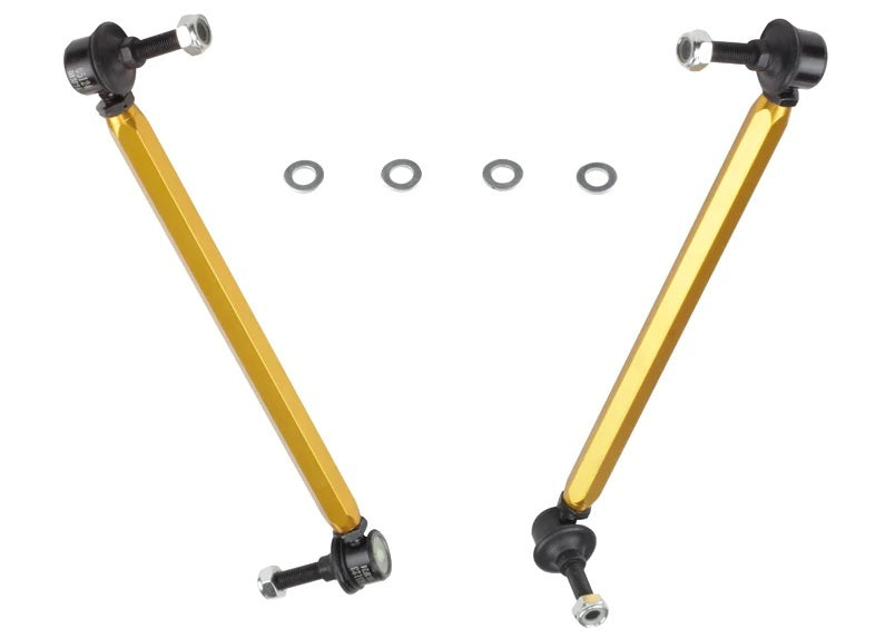 Sway Bar Link Kit Heavy Duty Adj Steel Ball Whiteline KLC176