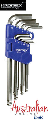 HEX KEY SET BALL END