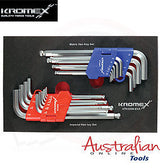 Metric & Imperial Hex Key 19 Piece Set in EVA