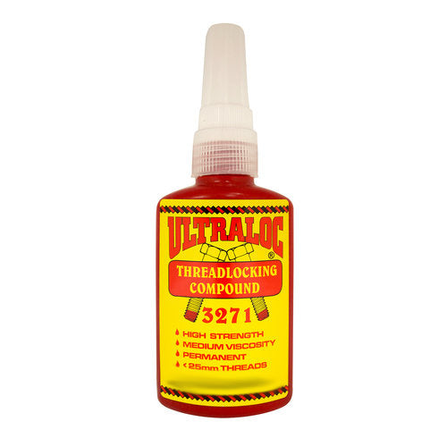 Ultraloc Threadlocking Compound Red - Anaerobic High Strength Permanent Grade - Medium Viscosity 10ml