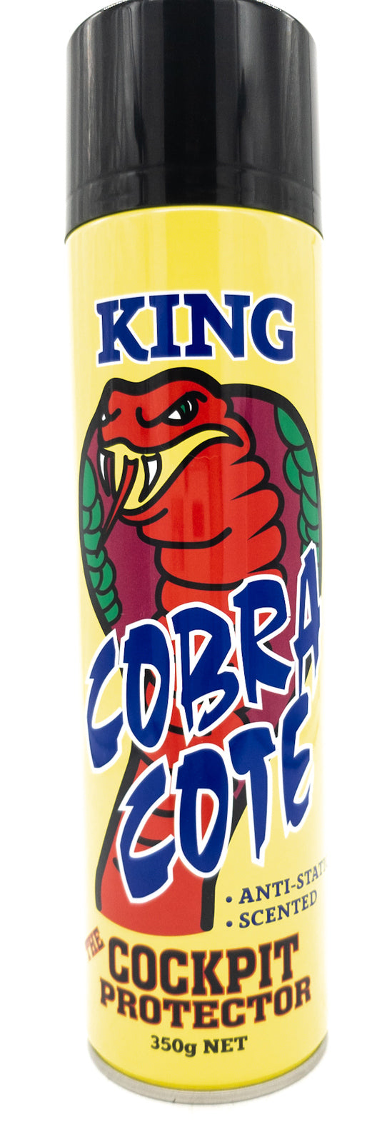 Cobra Cote Black Aqua automotive Vinyl Protection Anti Static NEW Large 350G Aerosol King Size