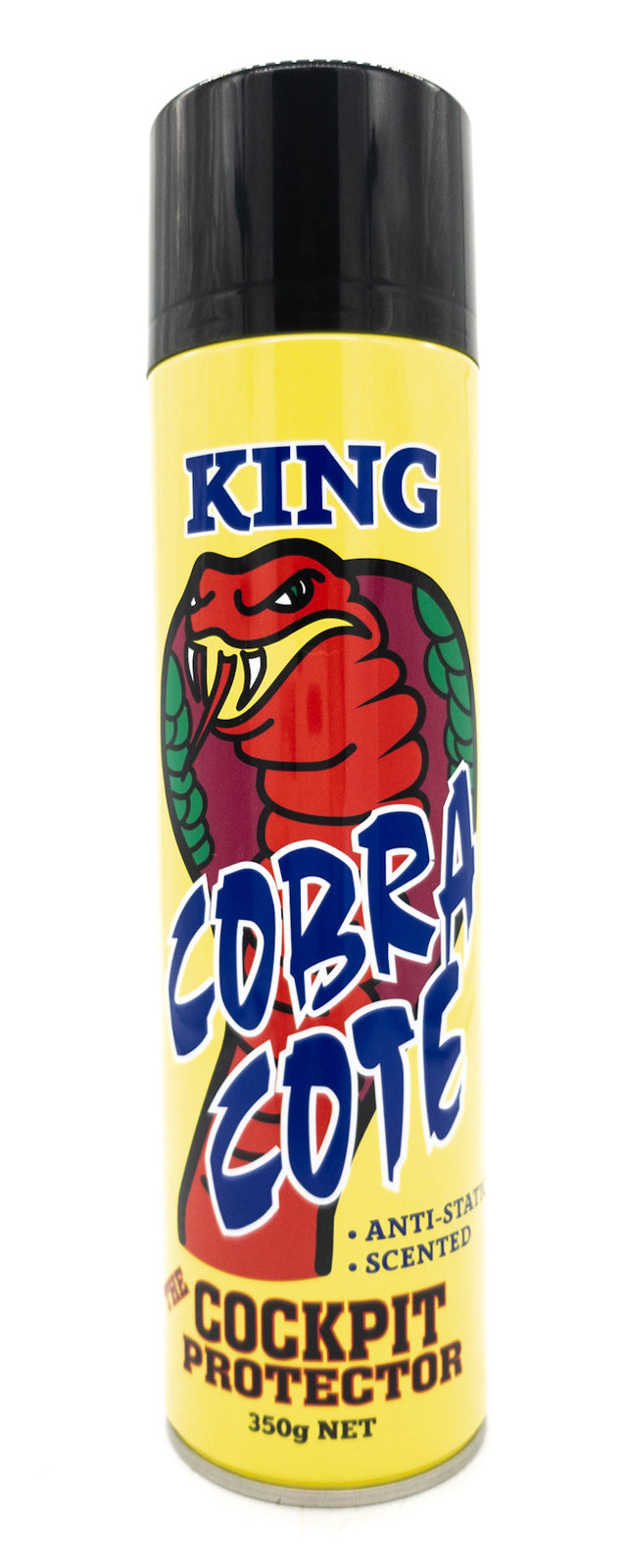 Cobra Cote Black Aqua automotive Vinyl Protection Anti Static NEW Large 350G Aerosol King Size