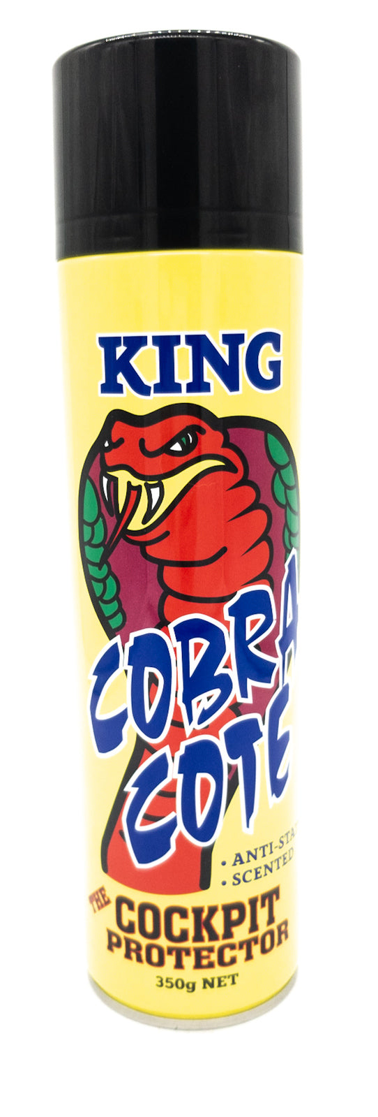 Cobra Cote Black Aqua automotive Vinyl Protection Anti Static NEW Large 350G Aerosol King Size