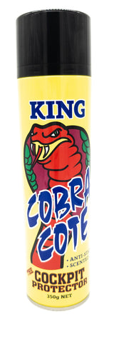 Cobra Cote Black Aqua automotive Vinyl Protection Anti Static NEW Large 350G Aerosol King Size