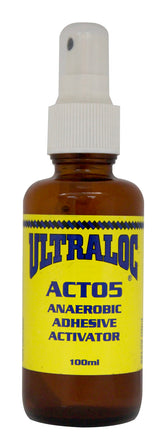Ultraloc Anaerobic Adhesive Activator Solvent Based Activator Primer ACT05 - On Part Life up to 30 Days 100ml