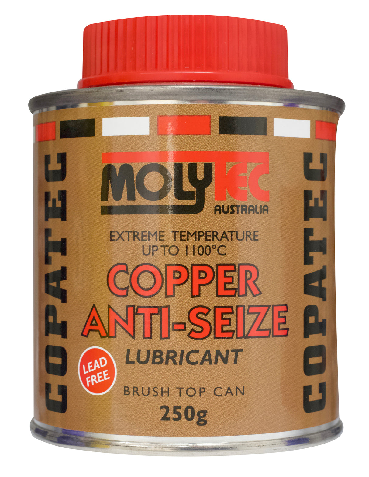 Molytec Copatec Anti-Seize Copper based Anti-Seize Compound, Protects parts from Corrosion, Gailing & Seizing 250g BTT