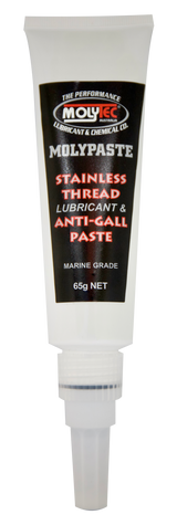 Molytec Molypaste Steel Thread Lubricant 65g Anti-Gal Molybdenum Disuliphide & Nickel based Stainless  Tube
