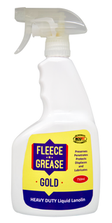Molytec Fleece Grease Gold Extra Strength Lubricant for Heavy Duty Applications 750ml Trigger