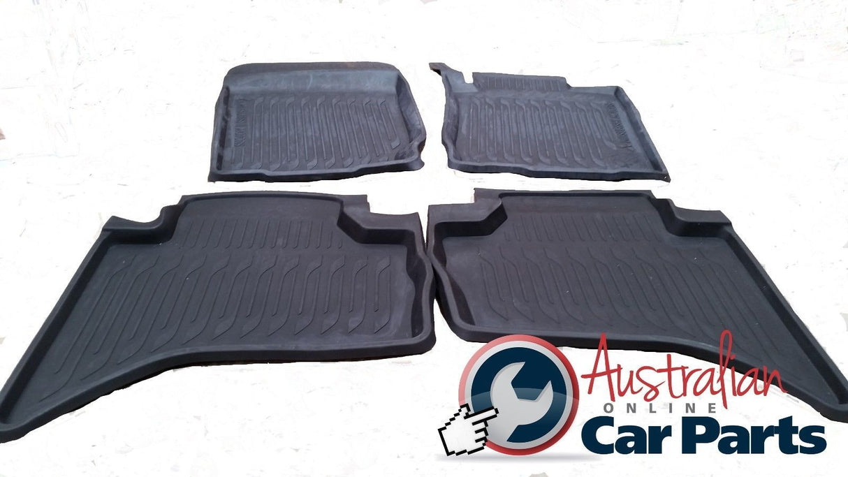 Rubber Mats High side Dual cab suitable for Mitsubishi Triton MQ MY16 05/2015- New Genuine