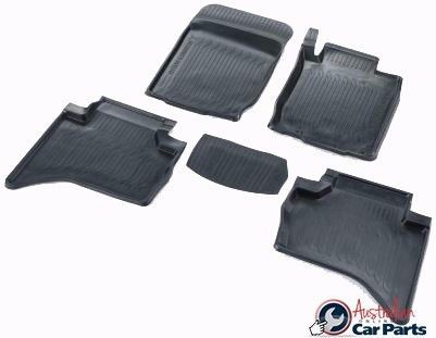 Rubber Mats High side Dual cab suitable for Mitsubishi Triton MQ MY16 05/2015- New Genuine